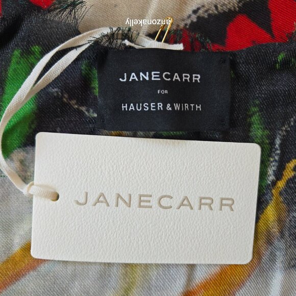 NWT Jane Carr for Hauser & Wirth Scarf Artist Uman Hell in Heels - Picture 11 of 11